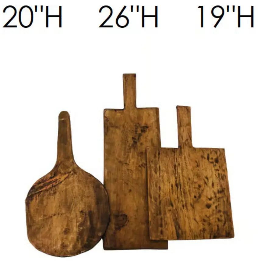 Set of 3 Decorative Handcrafted Boards