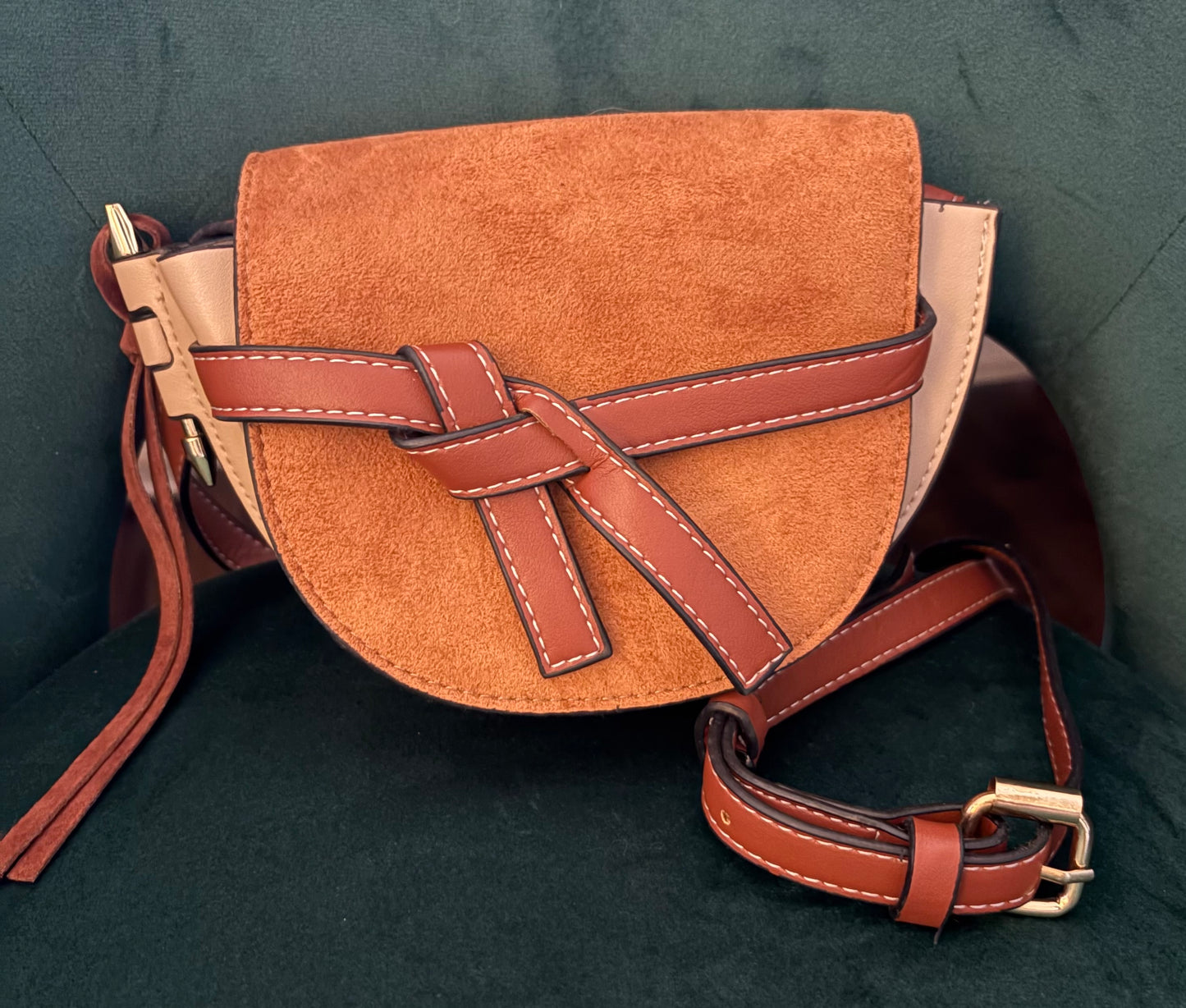 Mini Brown Crossbody