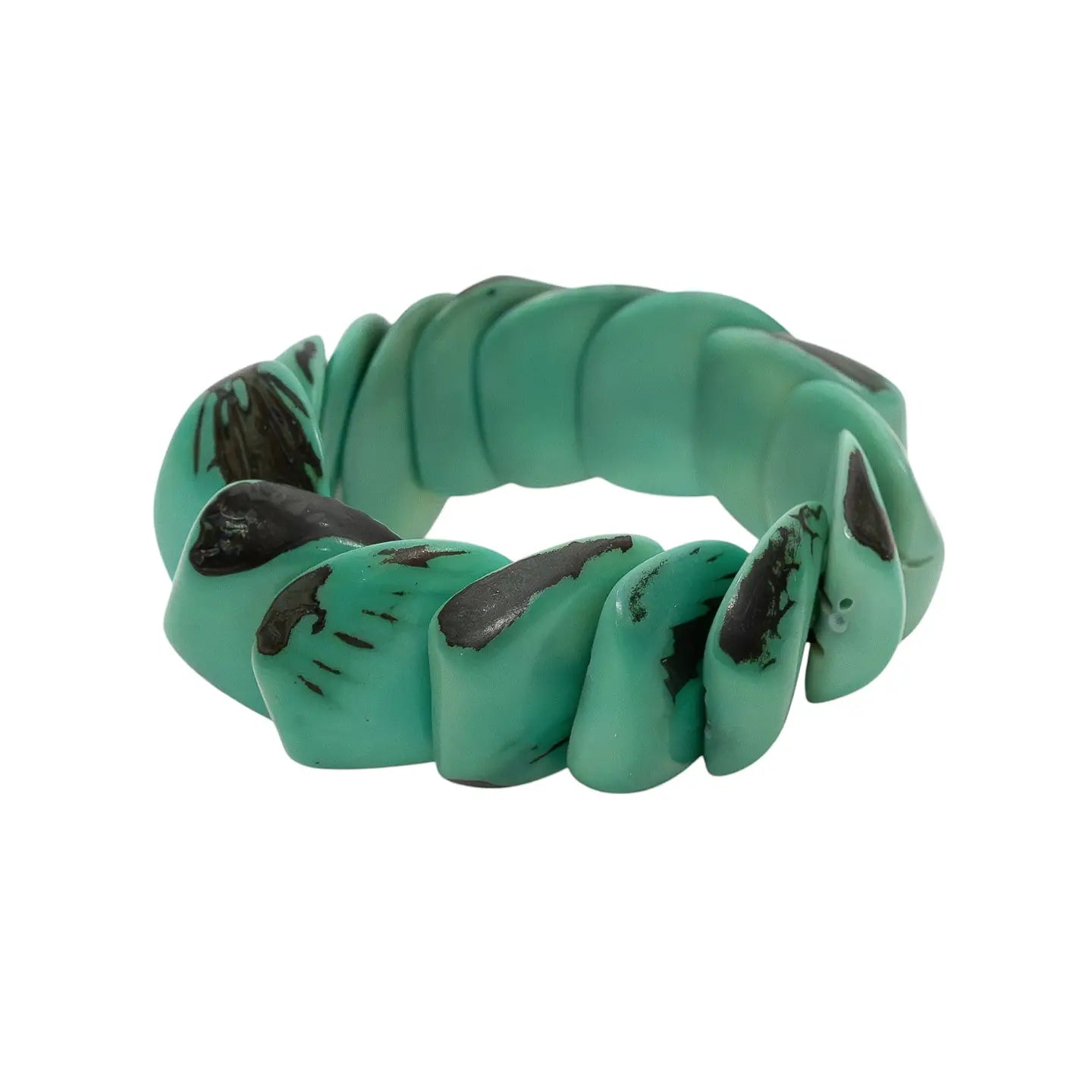 Tagua Nut Statement Bracelet