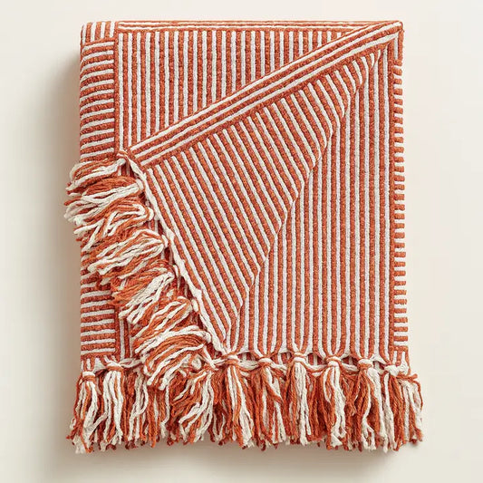 Stripe throw